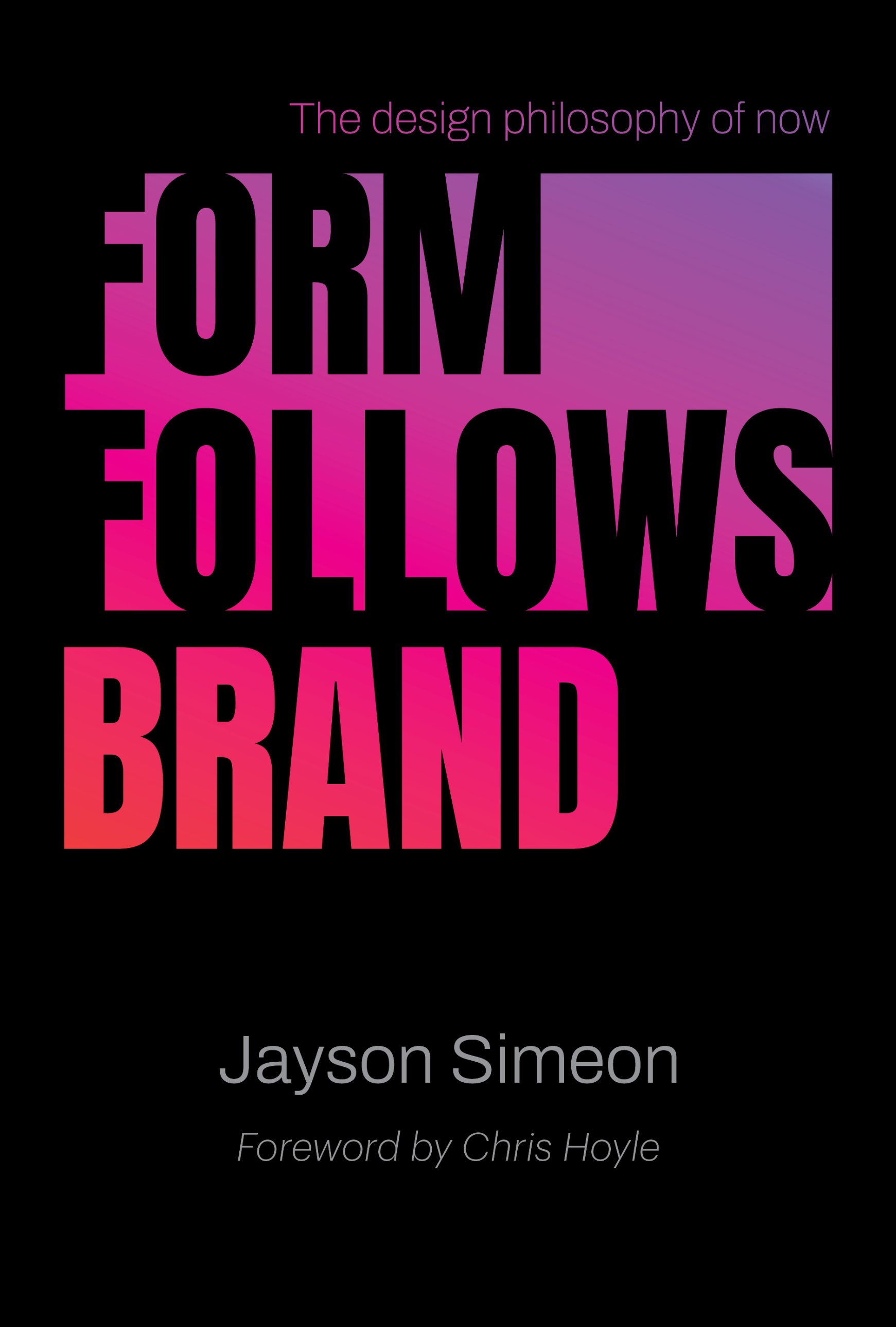 Form Follows Brand book cover